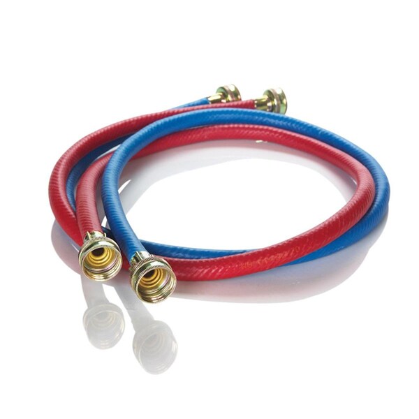 Excellent Appliances Ace 0.37 x 0.75 in. Dia. x 8 ft. Washing Machine Hose Reinforced Coil EX3305675 - main